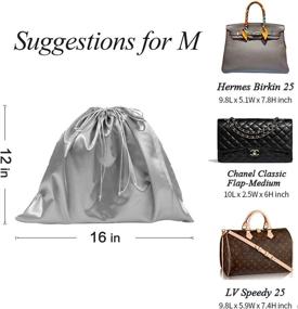 img 3 attached to 👜 OMYSTYLE Anti-Static Drawstring Handbags with Enhanced Thickness