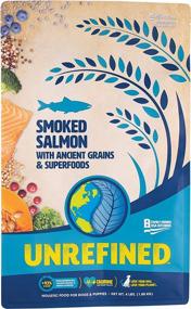 img 4 attached to 🐟 Earthborn Holistic Unrefined Smoked Salmon & Ancient Grains Dry Dog Food with Superfoods