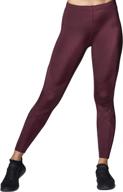 🩳 cw-x women's mid rise full length stabilyx compression leggings for optimal support and performance logo