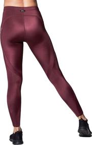 img 2 attached to 🩳 CW-X Women's Mid Rise Full Length Stabilyx Compression Leggings for Optimal Support and Performance