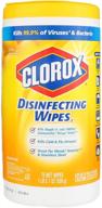 clorox disinfecting wipes lemon packs 标志