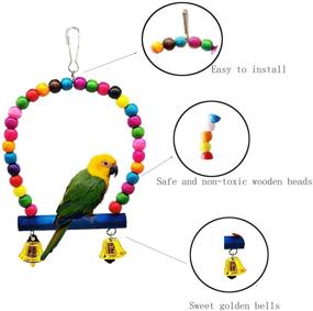 img 2 attached to 7 Piece Bird Parrot Chewing Toys