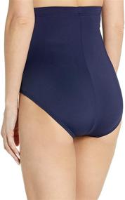 img 3 attached to 👙 Anne Cole Women's Color Blast Solids Super High Waist Shape Control Bikini Bottom: Flattering and Functional Swimwear for Stylish Ladies