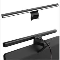 💡 led monitor light bar with touch sensor, eye-friendly screen lamp, dimmable computer light for curved/flat monitor, usb powered, 3 color temperature options logo