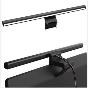 img 4 attached to 💡 LED Monitor Light Bar with Touch Sensor, Eye-Friendly Screen Lamp, Dimmable Computer Light for Curved/Flat Monitor, USB Powered, 3 Color Temperature Options