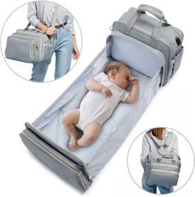img 3 attached to Backpack Bassinet Portable Multi Functional Waterproof