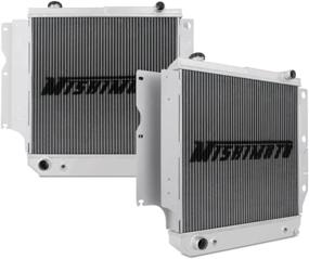 img 4 attached to Mishimoto MMRAD-WRA-87 Performance Aluminum Radiator for Jeep Wrangler YJ/TJ 1997-2006: Enhance Cooling Efficiency and Performance