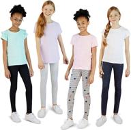 👖 vigoss leggings: trendy patterned girls' clothing with stretch and style logo