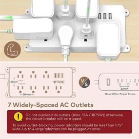 img 3 attached to TROND Протектор с широкими интервалами для монтирования на розетку