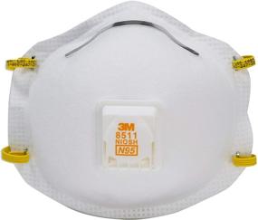 img 3 attached to 🔥 Enhanced 8511 Respirator Cool Valve 10 Pack: Optimal Protection and Comfort