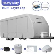 🏕️ umbrauto upgraded travel trailer rv cover: premium multi-layered polypro protection for 27‘ - 30‘ trailers logo