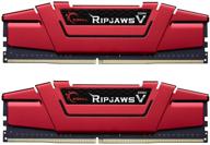 g.skill ripjaws v series 16gb ddr4 3200mhz cl16-18-18-38 dual channel desktop memory логотип