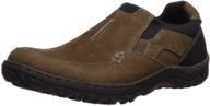 👞 nunn bush rugged leather moccasin shoes for men: loafers & slip-ons logo