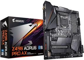 img 4 attached to 💪 Powerful and Feature-Packed GIGABYTE Z490 AORUS PRO AX Gaming Motherboard - Intel LGA1200, Z490, ATX, Dual M.2, SATA 6Gb/s, USB 3.2 Gen 2, Intel WiFi 6, 2.5G LAN