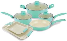 img 1 attached to 🍳 IKO 15-pc. Crema Collection Cookware Set: Premium Quality and Versatility for All Your Cooking Needs