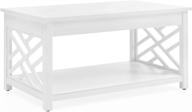 🪑 coventry 36" w wood coffee table: superior style and functionality in one логотип