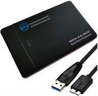 💽 все, кроме стромболи корпус для 2,5" sata usb 3.0: без инструментов, совместимый с жесткими дисками или твердотельными накопителями samsung, pny, kingston, sandisk логотип