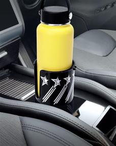 img 3 attached to 🌟 JoyTutus Car Cup Holder Expander Upgraded for Most Vehicles, Fits 18-40 oz Bottles & Mugs, Adapt Most Regular Cup Holders - Star Design (1pcs)