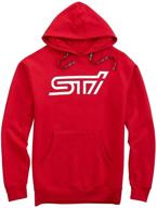 👕 subaru sti hooded hoodie sweatshirt - official genuine wrx racing jdm new (large) logo