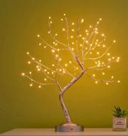 led bonsai tree string lights - battery/usb operated tree lights for indoor decoration and gifting логотип