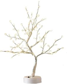 img 2 attached to LED Bonsai Tree String Lights - Battery/USB Operated Tree Lights for Indoor Decoration and Gifting