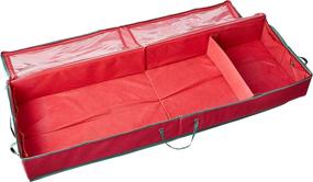 img 1 attached to 🎁 Efficient Elf Stor 1025 Organizer: Store Wrapping Paper, Ribbon, and Bows in Red