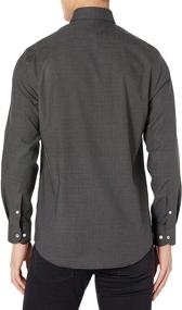 img 1 attached to Stylish Tommy Hilfiger Charcoal 35 Sleeve Men's Clothing: Shirts for Sophisticated Style