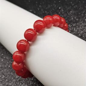 img 2 attached to 💰 Enhanced Feng Shui Pixiu Bracelet - 10mm Dragon Amulet with Natural Stone Beads for Wealth, Money, and Good Luck Attraction