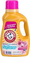 🌸 arm &amp; hammer plus softener orchard bloom liquid laundry detergent - 25 loads, 50 fl oz logo