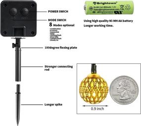 img 1 attached to Moroccan Outdoor Decorative Lighting Waterproof