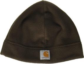 img 3 attached to 🧢 Stay Warm and Fashionable with Carhartt Men's Fleece Hat