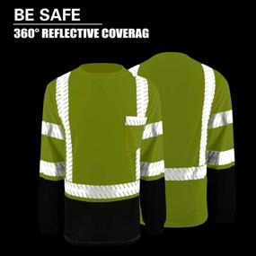 img 1 attached to LOVPOSNTY Reflective Visibility Fishbone Construction Occupational Health & Safety Products in Personal Protective Equipment