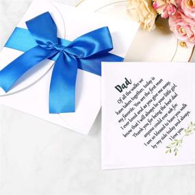 img 2 attached to 🤵 Father's Wedding Handkerchief Keepsake