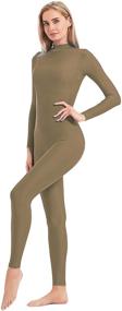 img 2 attached to Speerise Adult Piece Unitard Leotard Sports & Fitness in Other Sports