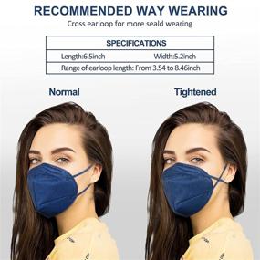 img 2 attached to 🌟 Stay Protected and Comfy with Breathable Elastic Earloop Protective Occupational Health & Safety Products in Personal Protective Equipment