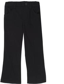img 2 attached to 👖 French Toast School Uniform Girls Pull-On Pants: Comfortable, Stylish & Hassle-Free
