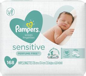 img 4 attached to Pampers Sensitive Water Wipes Pop Top