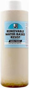 img 1 attached to Jacquard 8 oz. Water-Based Resist: Effective Crafting Aid for Artists - 8 Fl Oz