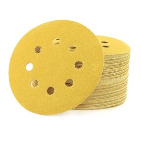 img 4 attached to DRLIFE Sanding Sandpaper Orbital 50 Pack