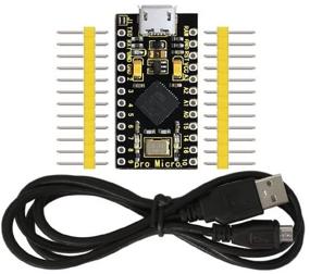 img 4 attached to 🔍 Enhanced SEARCH_ENGINE_OPTIMIZED KEYESTUDIO 5V Pro Micro Atmega32U4 Arduino Project Kit with Included USB Cable