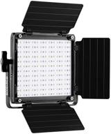 gvm rgb led video light 800d - app control photography lighting for youtube outdoor studio - led panel video light (stand not included) logo