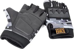 img 1 attached to Covert Force Fingerless Tactical Gloves