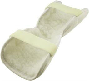 img 1 attached to 🤲 ObboMed® MB-1960N Adjustable Elbow Support Pad for Adults, Arm Brace/Splint, White, 4.5”*10” with Straps Fitting up to 14” Circumference, 1 Pair