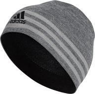 🧢 adidas men's eclipse reversible beanie: style and versatility combined logo