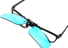 img 3 attached to 🤓 Pilestone Clip-on TP-018 Color Blind Glasses with Identical Lenses as TP-012