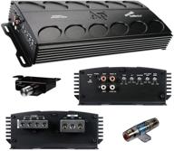 audiopipe apmn-1500: the ultimate 1500 watt class d amplifier for powerful car audio with bass knob & fuse logo