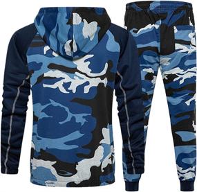 img 3 attached to 🏃 AOTORR Men's Tracksuit: Performance-Focused Full Zip Running Jogging Athletic Sports Set