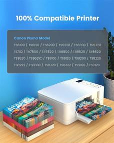 img 3 attached to 🖨️ PACITEK Canon Ink 280 and 281 Cartridges XXL: Compatible Replacement for PGI-280XXL CLI-281XXL, Works with Pixma TR8520 TS8320 TS8220 TS9120 TS6220 TS6320 TR7520 TS6120