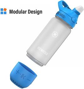 img 1 attached to 🎵 ICEWATER 3-in-1 Smart Water Bottle with Glowing Reminder, Bluetooth Speaker, Dancing Lights - 22 oz, Stay Hydrated, Enjoy Music! Perfect Gift for Health Enthusiasts.