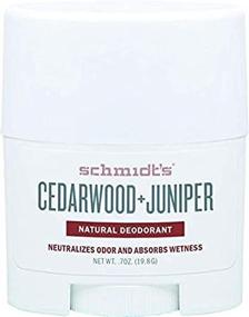 img 2 attached to 🌲 Schmidt's Cedarwood + Juniper Travel Size Natural Deodorant Stick - 0.7 oz / 19.8 g